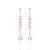 Candlestick Freshwater Pearl Earrings