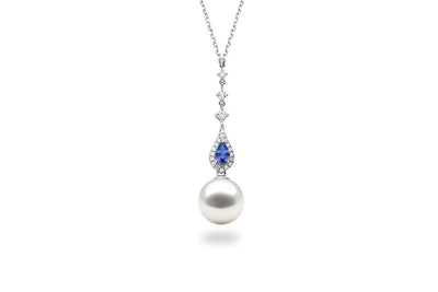 Serenity South Sea White Pearl Pendant-Kyllonen