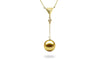 Tetra Gold Pearl Pendant-Kyllonen