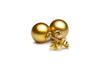 Superior Gold Pearl Earrings Front by Kyllonen