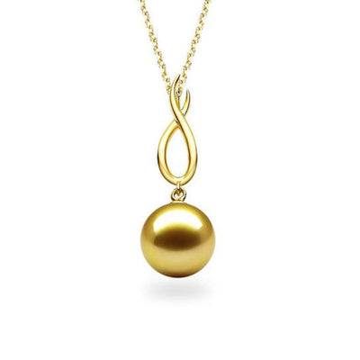 Ballet South Sea Gold Pearl Pendant