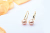 Hook Color Freshwater Pearl Earrings-Kyllonen