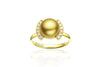 Roma South Sea Gold Pearl Ring-Kyllonen